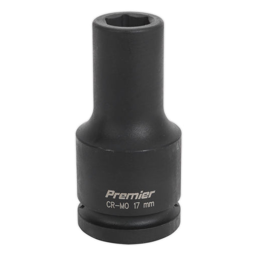 Sealey Impact Socket 17mm Deep 3/4"Sq Drive IS3417D Sealey - Dynamic Drive