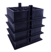 Caravan Carastack Stacking Pads Feet Blocks Corner Steady Winder Feet - Set of 4 Powerpart  - Dynamic Drive
