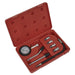 Sealey Petrol Engine Compression Testing Test Kit Tool 8pc Sealey  - Dynamic Drive