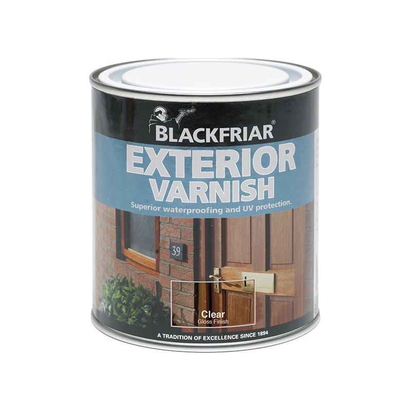 Blackfriar Exterior Varnish UV77 Clear Satin 500ml Blackfriar - Dynamic Drive