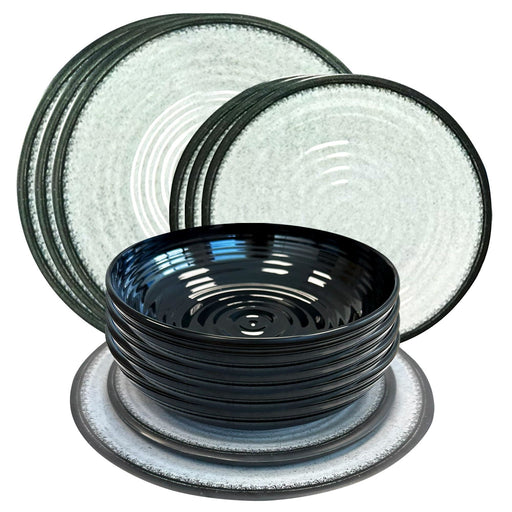 MDS1203 Liberty Sicily 12 Piece Melamine Dinner Set LL1378 Liberty Leisure UK - Dynamic Drive