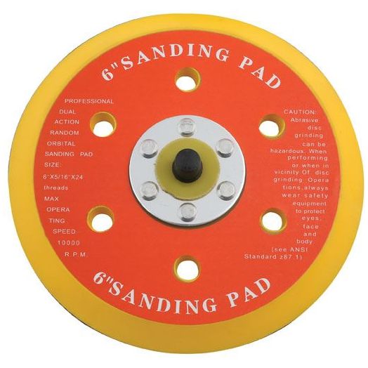 Connect Backing Pad - for Hook & Loop Discs 150mm 32230 Tool Connection - Dynamic Drive
