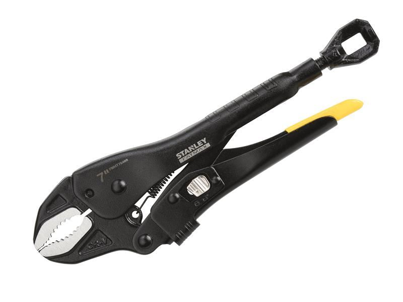 Stanley® Hand Tools FatMax® Curved Jaw Lockgrip Pliers 180mm STANLEY® Hand Tools - Dynamic Drive