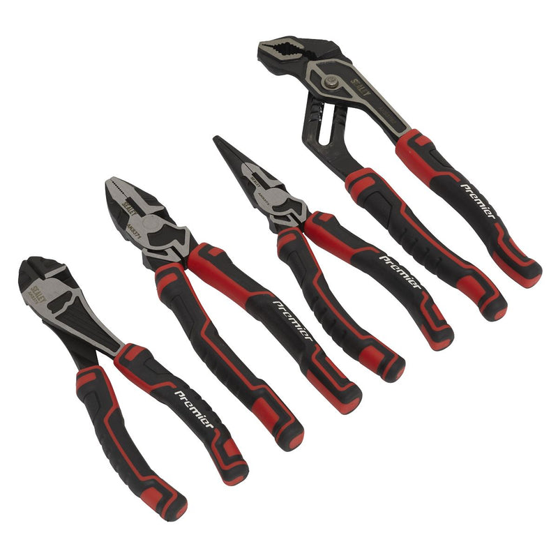 Sealey Pliers Set High Leverage 4pc AK8378 Sealey - Dynamic Drive