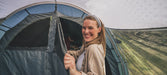 Outwell Rockwell 4 Pole Tent Blue 4 Person Outwell - Dynamic Drive