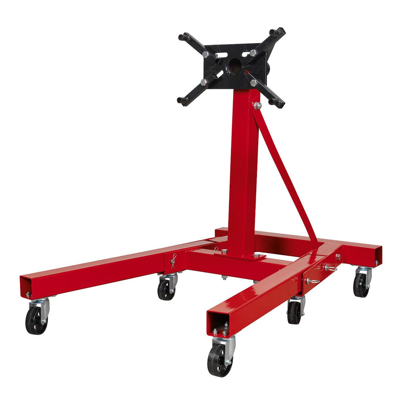 Sealey Folding Engine Stand 900kg ES900F Sealey - Dynamic Drive