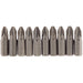 Draper PZ Type Insert Bit, 1/4" Hex, 25mm Long, No.2 (Pack of 10) 64048 Draper - Dynamic Drive