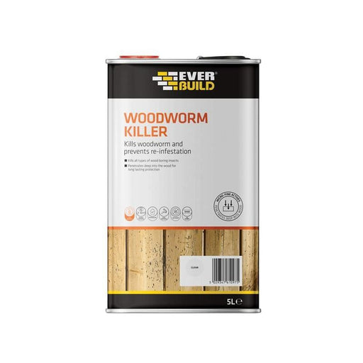 Everbuild Sika Woodworm Killer 5 litre Everbuild Sika - Dynamic Drive