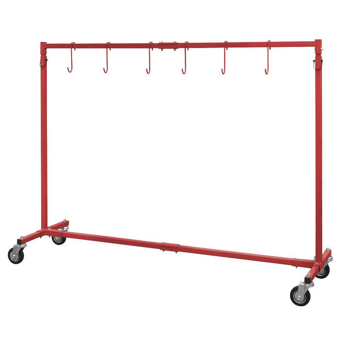 Sealey Adjustable Paint Hanger 1.95m MK80 Sealey - Dynamic Drive