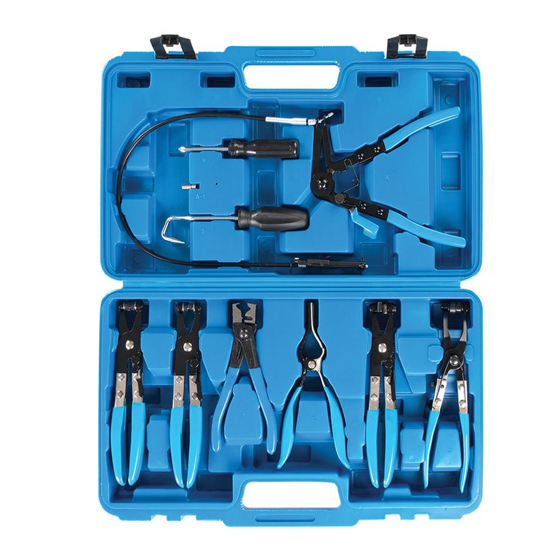 Silverline Hose Clip Removal Tool Set 9pce 18 - 54mm 984748 Silverline  - Dynamic Drive