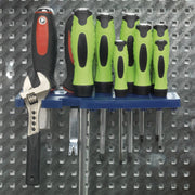 Siegen 34pc Wall Tool Storage Pegboard Set 460 x 560mm Garage Tool Rack Tidy Sealey  - Dynamic Drive