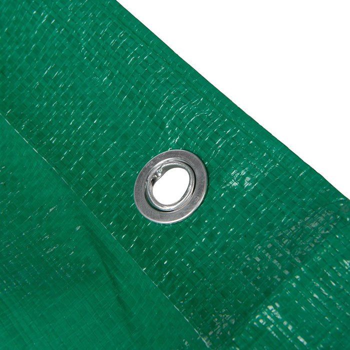 Silverline Heavy Duty Tarpaulin Cut 3 x 4m / Actual 2.85 x 3.9m Silverline - Dynamic Drive
