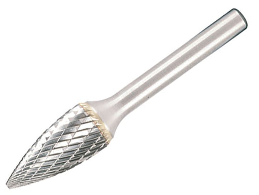 Dormer Solid Carbide Bright Rotary Burr Pointed Tree 12.7 x 6mm Dormer - Dynamic Drive