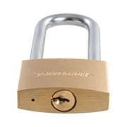 Silverline Brass Padlock 50mm Silverline - Dynamic Drive