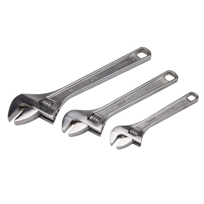 Draper Adjustable Wrench Set (3 Piece) 70409 Draper - Dynamic Drive