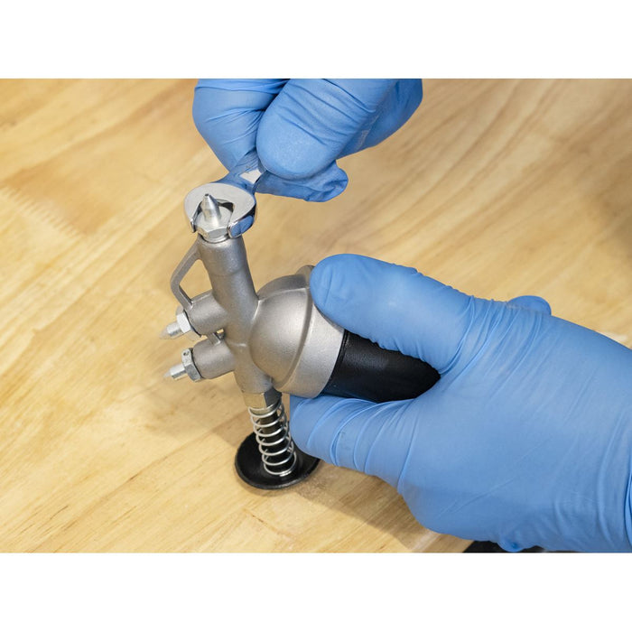 Sealey Mini Grease Gun Push Type AK55 Sealey - Dynamic Drive
