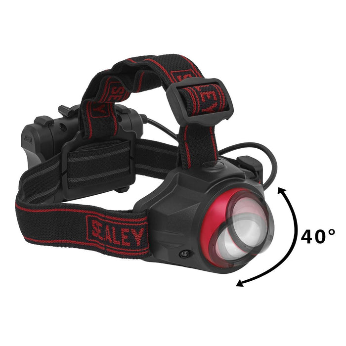 Sealey Rechargeable Head Torch 5W COB LED Auto-Sensor Sealey  - Dynamic Drive