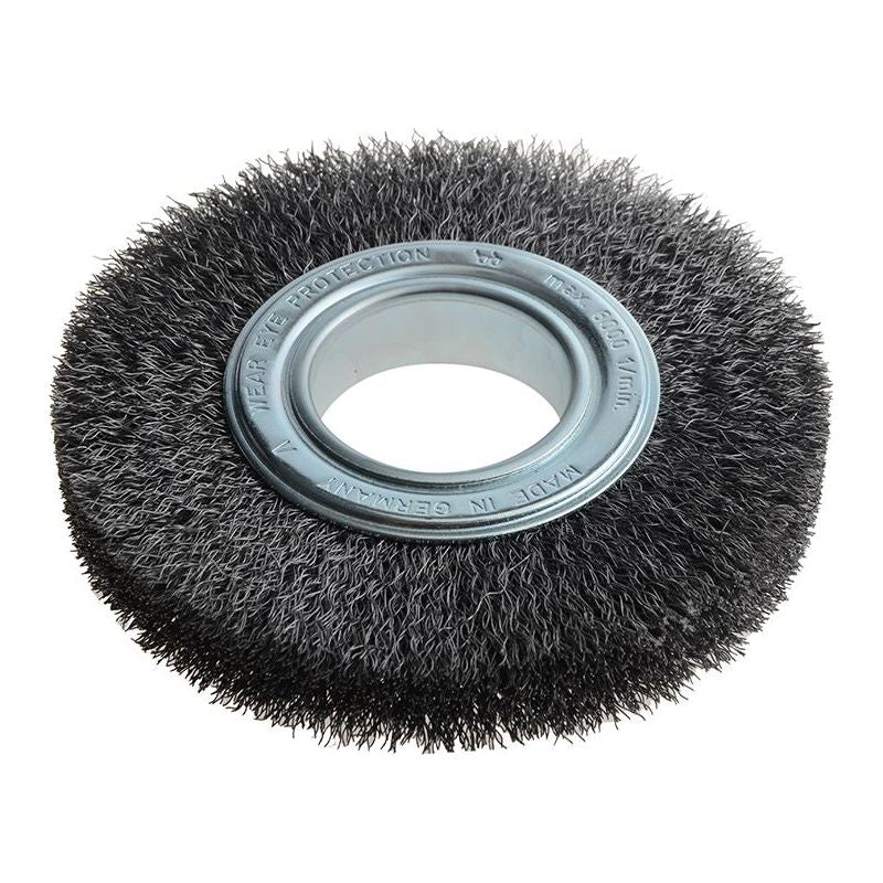 Lessmann Wheel Brush D150mm x W23-25 x 50 Bore Steel Wire 0.30 + Adaptors Set 3 Lessmann - Dynamic Drive