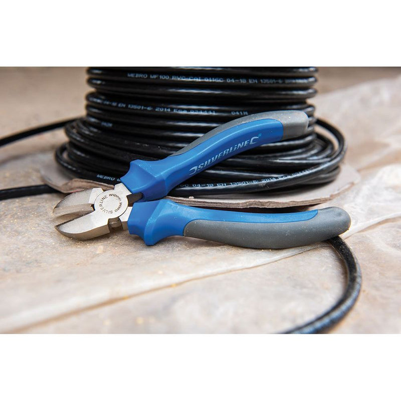 Silverline Expert Side Cutting Pliers 150mm Silverline - Dynamic Drive