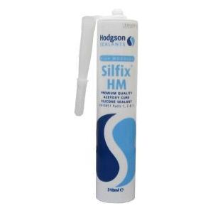 Silfix Hm Silicone 310Ml Clear W001314 Sika - Dynamic Drive