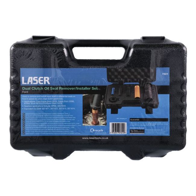 Laser Dual Clutch Oil Seal Remover/Installer Set - for Ford 7821 Laser - Dynamic Drive
