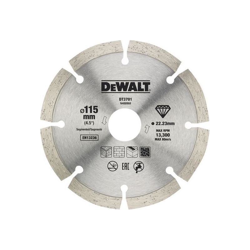 Dewalt Power Tools Dry Diamond Blade 115mm (2 Pack) DeWALT Power Tools - Dynamic Drive