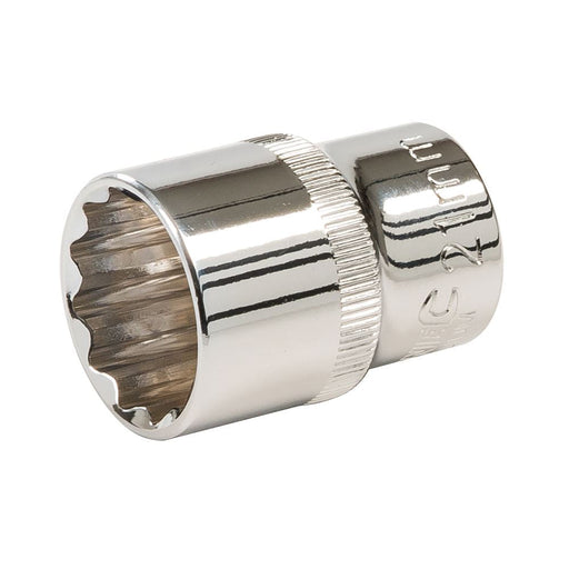 Silverline Socket 1/2" Drive 12pt Metric 21mm Silverline - Dynamic Drive