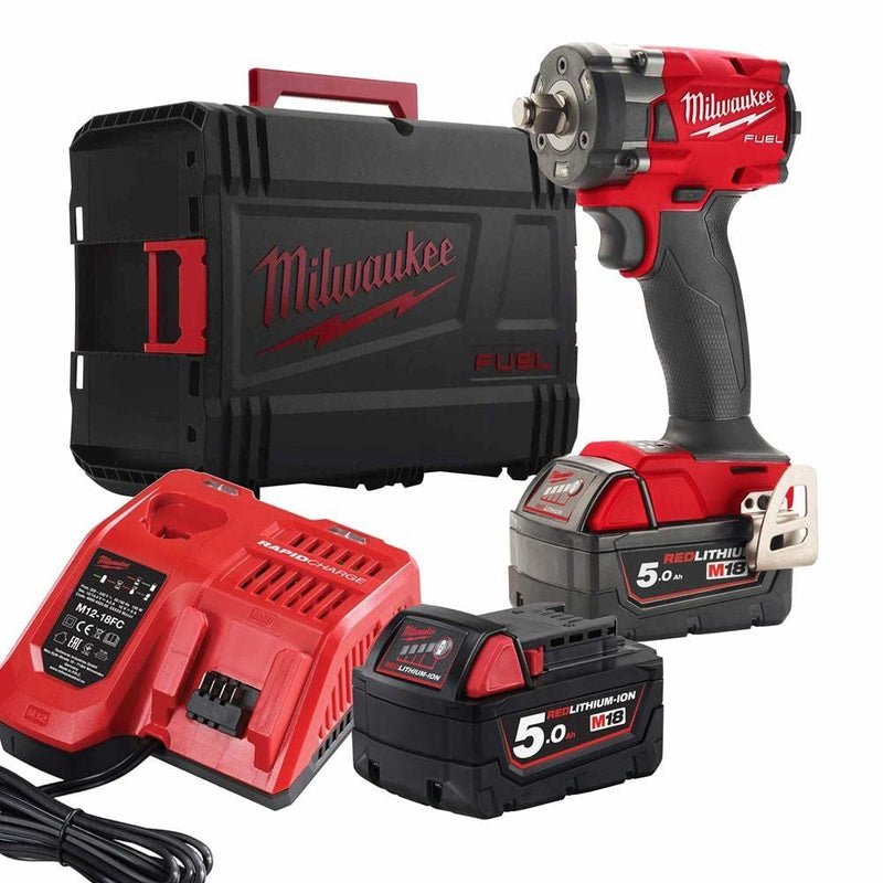 Milwaukee M18 Gen 3 Fuel Impact Wrench (Kit) 4933478445 Milwaukee - Dynamic Drive
