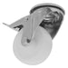 Sealey Heavy-Duty Nylon Castor Wheel Bolt Hole with Total Lock80mm Trade Sealey - Dynamic Drive