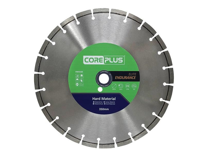 Coreplus HM350E Elite Hard Material Turbo Diamond Blade 350mm CorePlus - Dynamic Drive