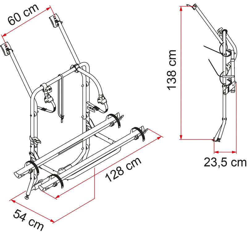 Fiamma Carry-Bike Vwt4 02094-18A Fiamma - Dynamic Drive