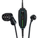 Ring Type 2 Electric Vehicle Plug in Charging Cable EV Charger UK 3 Pin 230V AC Ring Automotive - Dynamic Drive