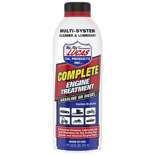 Lucas Oil Complete Engine And Fuel Treatment 473Ml 40016A Lucas Oil - Dynamic Drive