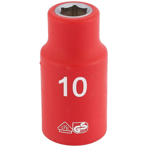 Draper Fully Insulated VDE Socket, 1/2" Sq. Dr., 17mm 31864 Draper - Dynamic Drive