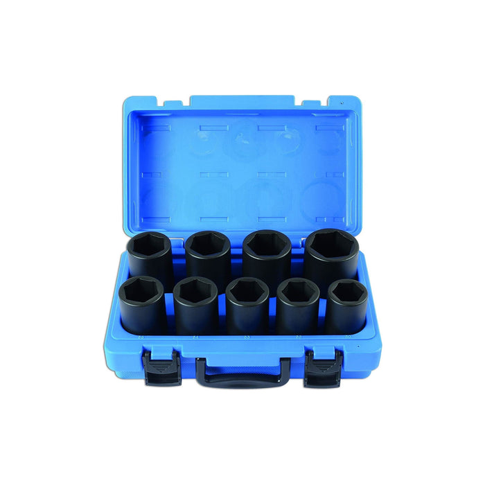 Laser Deep Impact Socket Set 3/4"D 9pc 6409 Laser - Dynamic Drive