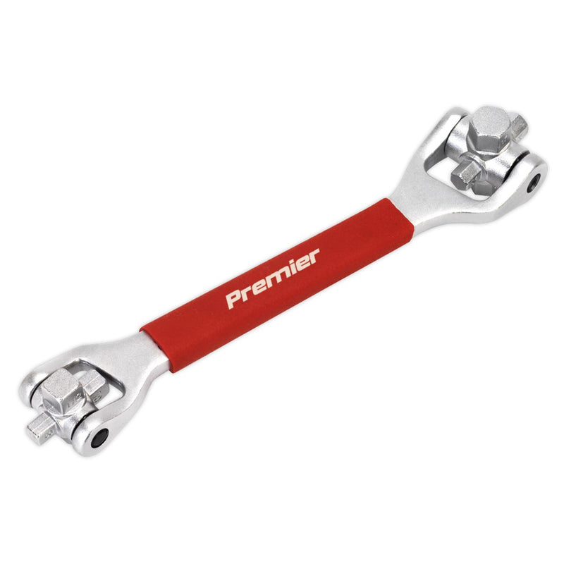 Sealey Oil Drain Plug Wrench 8-in-1 VS650 Sealey - Dynamic Drive