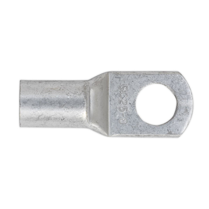 Sealey Copper Lug Terminal 25mmï x 8mm Pack of 10 LT258 Sealey - Dynamic Drive