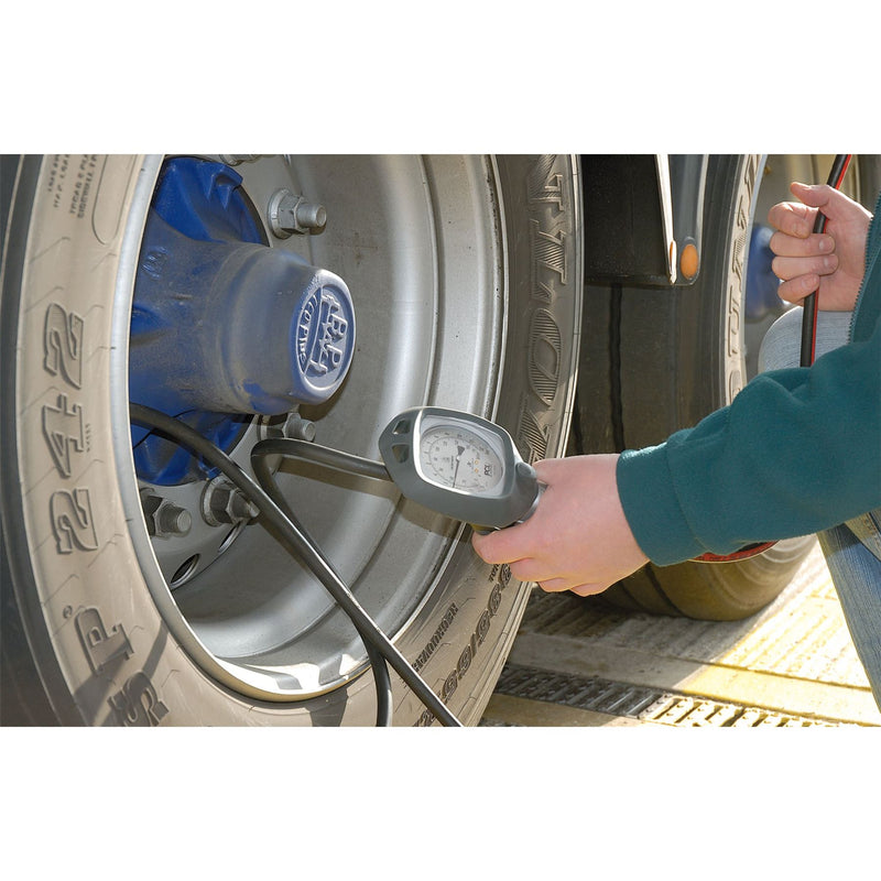 Draper PCL Airforce Analogue Tyre Inflator 42599 Draper - Dynamic Drive