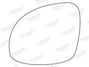 Summit Heated Base Plate With Standard Mirror Glass fits VW Tiguan / Sharan LHS Summit - Dynamic Drive