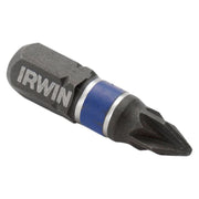 Irwin® Impact Screwdriver Bits Pozi PZ1 25mm (Pack 2) IRWIN® - Dynamic Drive