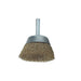 Lessmann DIY Cup Brush with Shank 50mm, 0.25 Brass Wire Lessmann - Dynamic Drive