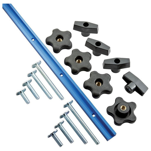 Rockler Universal T-Track Set 17pce 1219mm (4ft) Rockler - Dynamic Drive