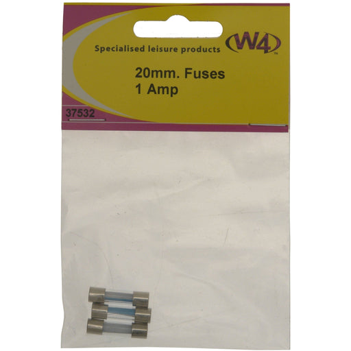 W4 Fuse 1A 20Mm X 5Mm (3) 37532 W4 - Dynamic Drive