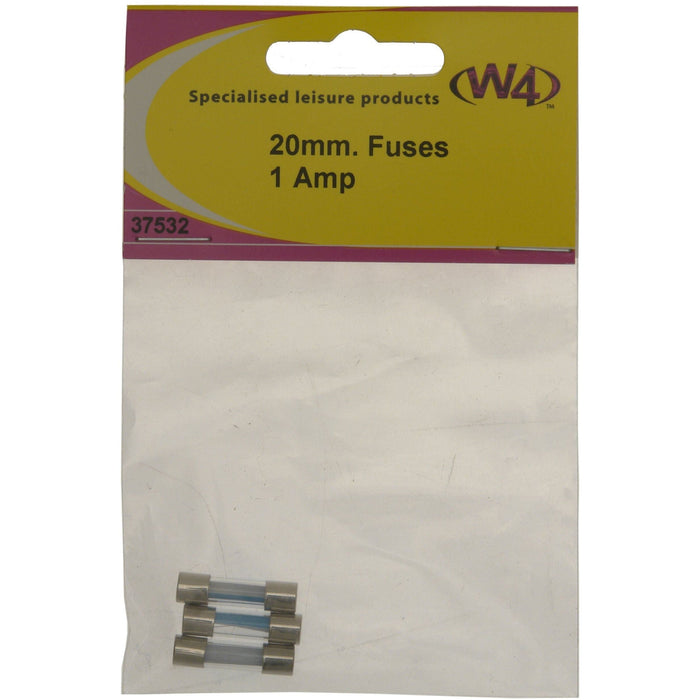 W4 Fuse 1A 20Mm X 5Mm (3) 37532 W4 - Dynamic Drive