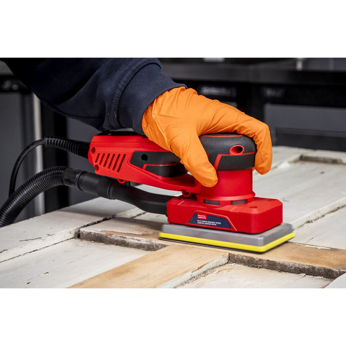 Sealey Variable Speed Brushless Orbital Sander 80 x 133mm 350W DAS151PS Sealey - Dynamic Drive