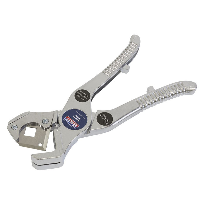 Sealey Rubber & Reinforced Hose Cutter3-25mm Die-Cast Alloy HCA25 Sealey - Dynamic Drive
