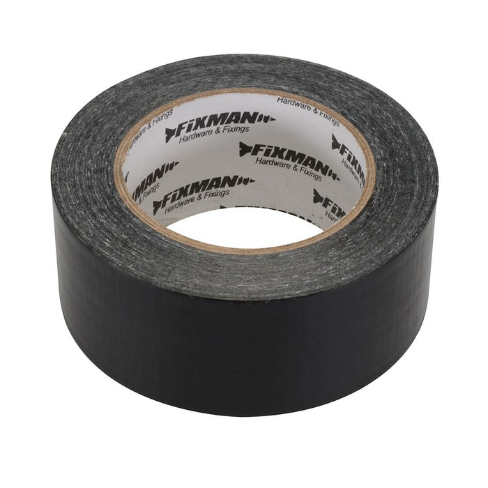 Fixman Super Heavy Duty Duct Tape 50mm x 50m Black Fixman - Dynamic Drive