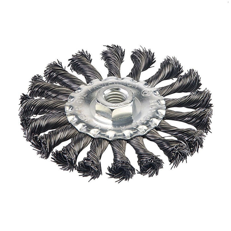 Silverline Steel Twist-Knot Wheel 115mm Silverline - Dynamic Drive