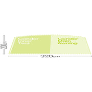 Quest Condor Air 320 Inner Tent A3518IT Quest - Dynamic Drive