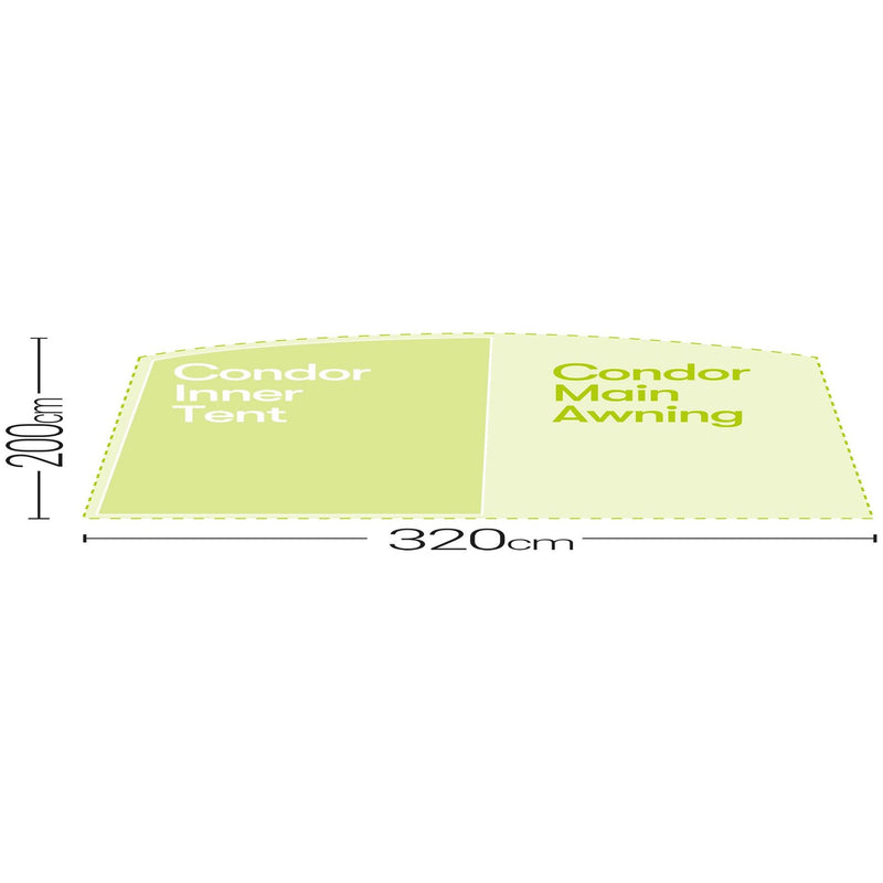 Quest Condor Air 320 Inner Tent A3518IT Quest - Dynamic Drive